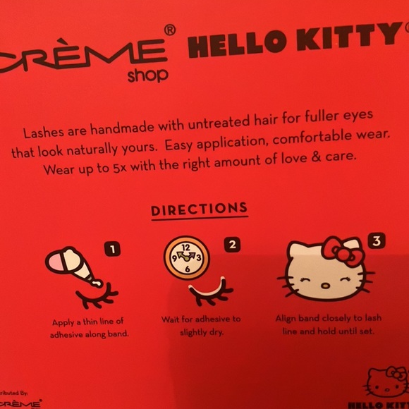 Hello Kitty x The Crème Shop beauty bundle NWT - Picture 9 of 17